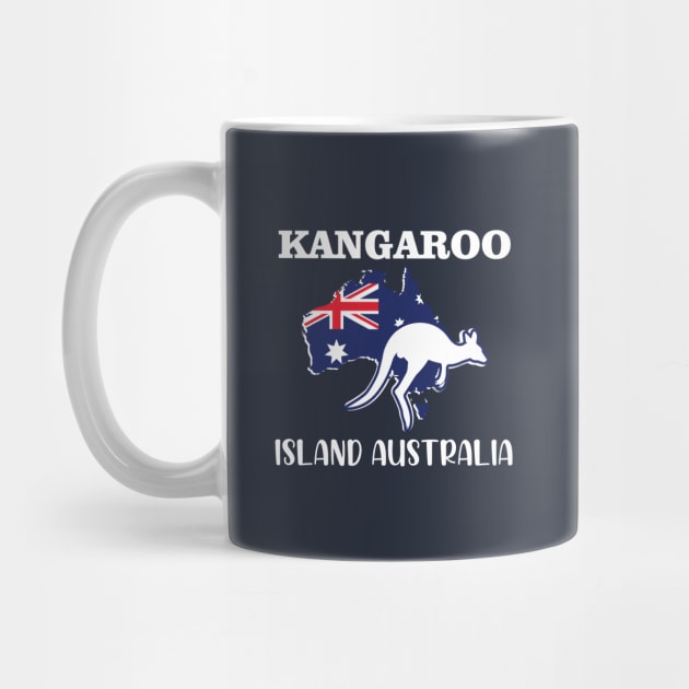 Funny Australian Kangaroo Australia Day by printalpha-art